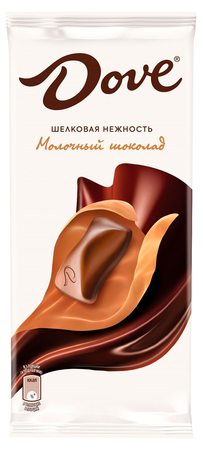 Шоколад молочный Dove Шелковая нежность, 90 г