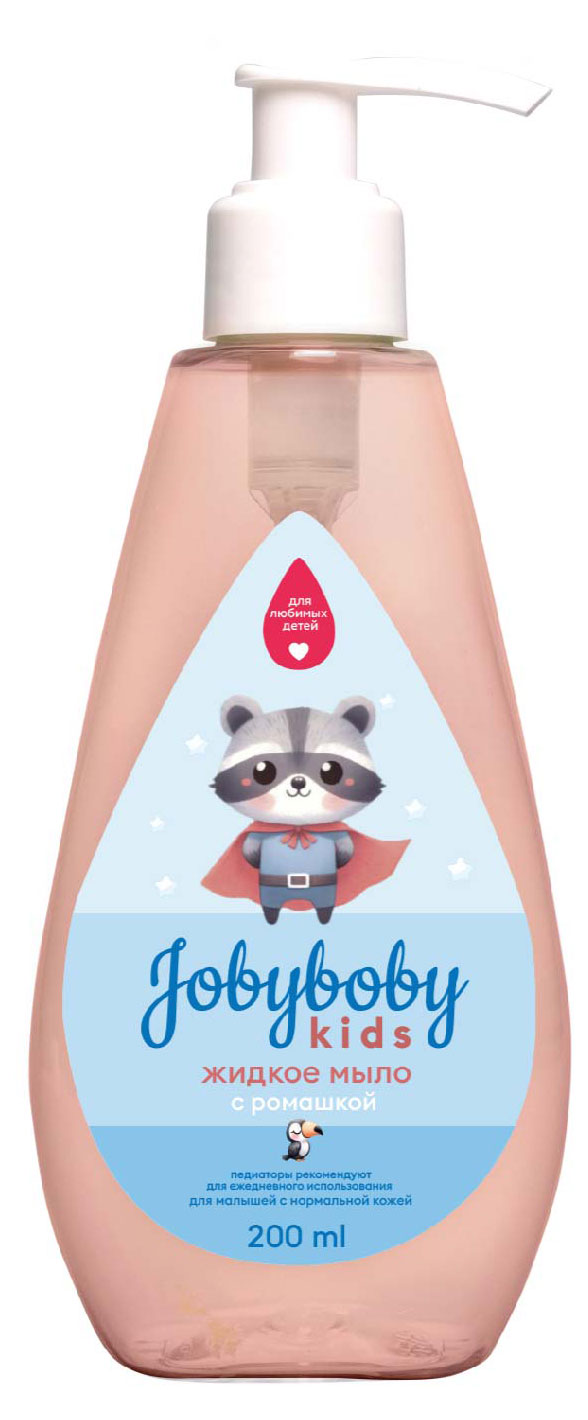 Jobyboby | Мыло жидкое детское Jobyboby с ромашкой, 200 мл