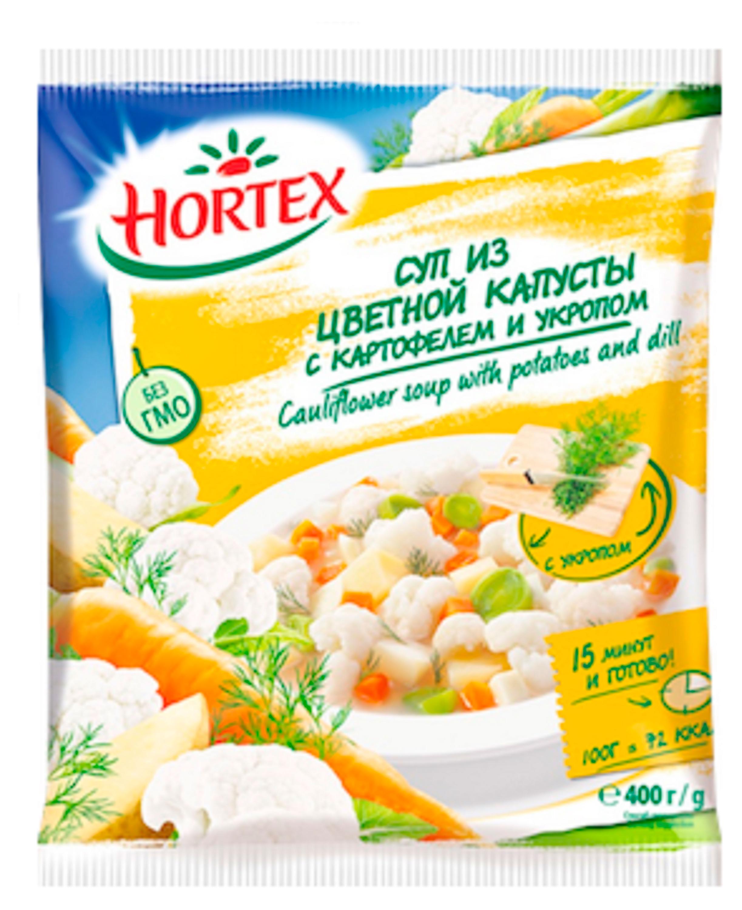 Смесь суповая из цветной капусты Hortex, 400 г