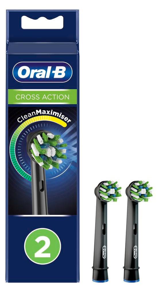 

Сменные насадки Oral-B Cross Action Blac, 2 шт