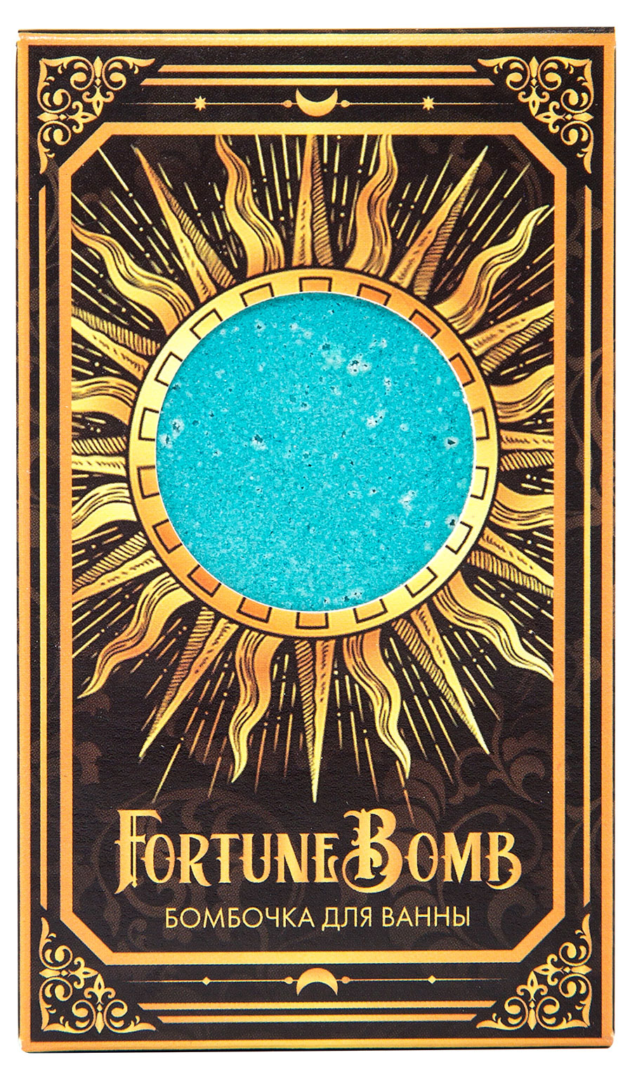 Бомбочка для ванны Fortune Bomb бирюзовая, 150 г