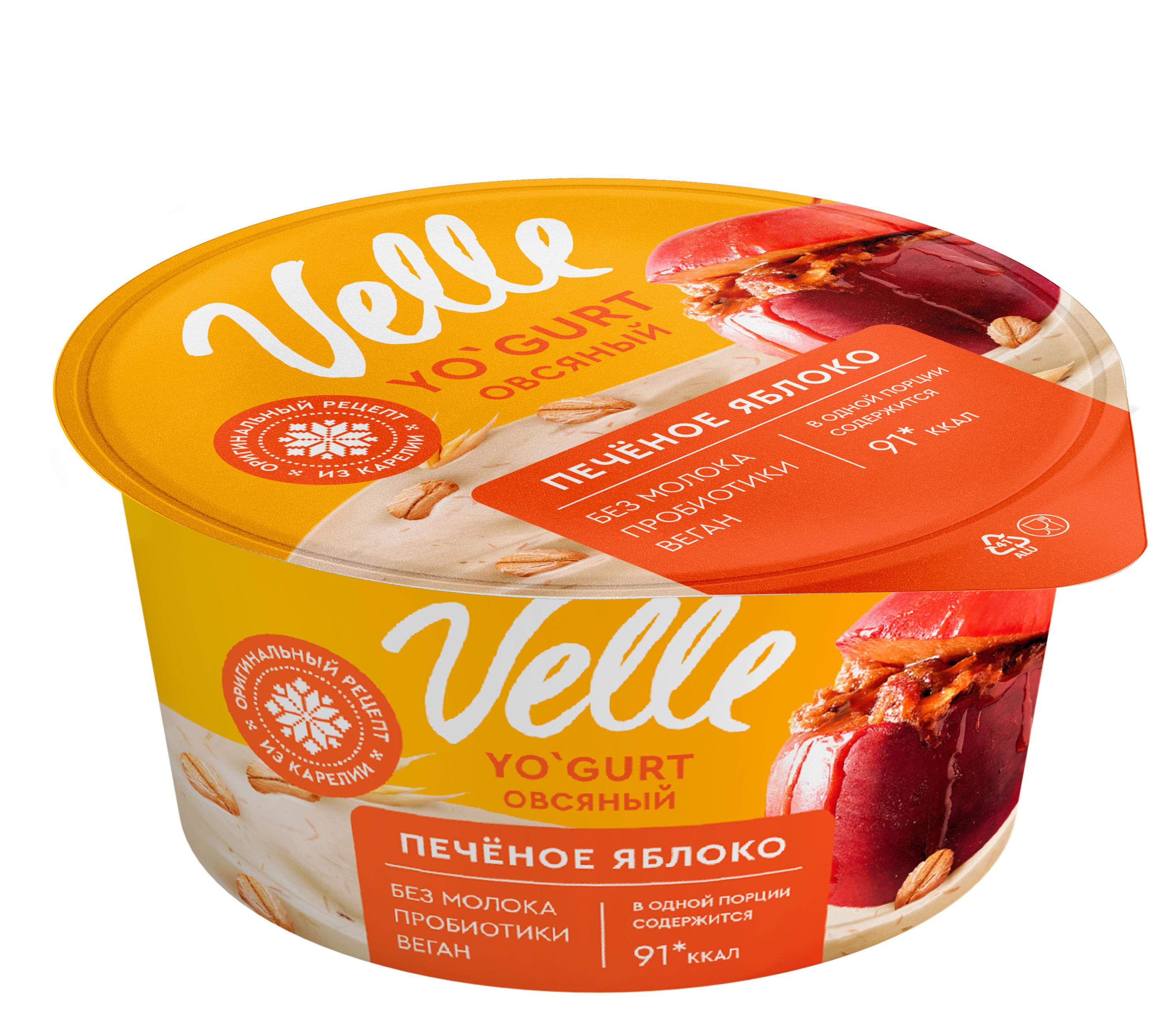 Продукт овсяный Velle печеное яблоко, 140 г