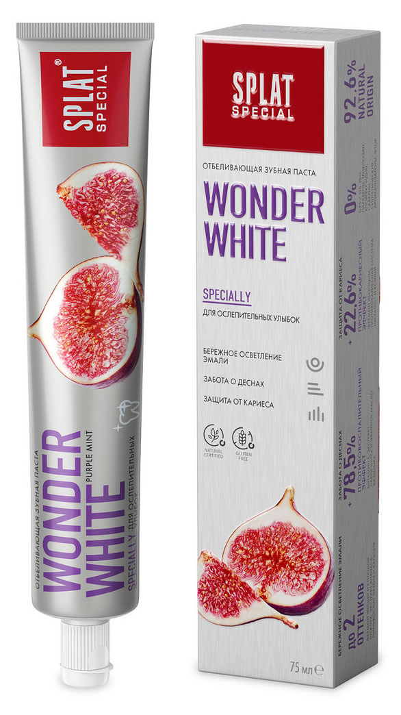 Зубная паста Splat Special Wonder White, 75 мл