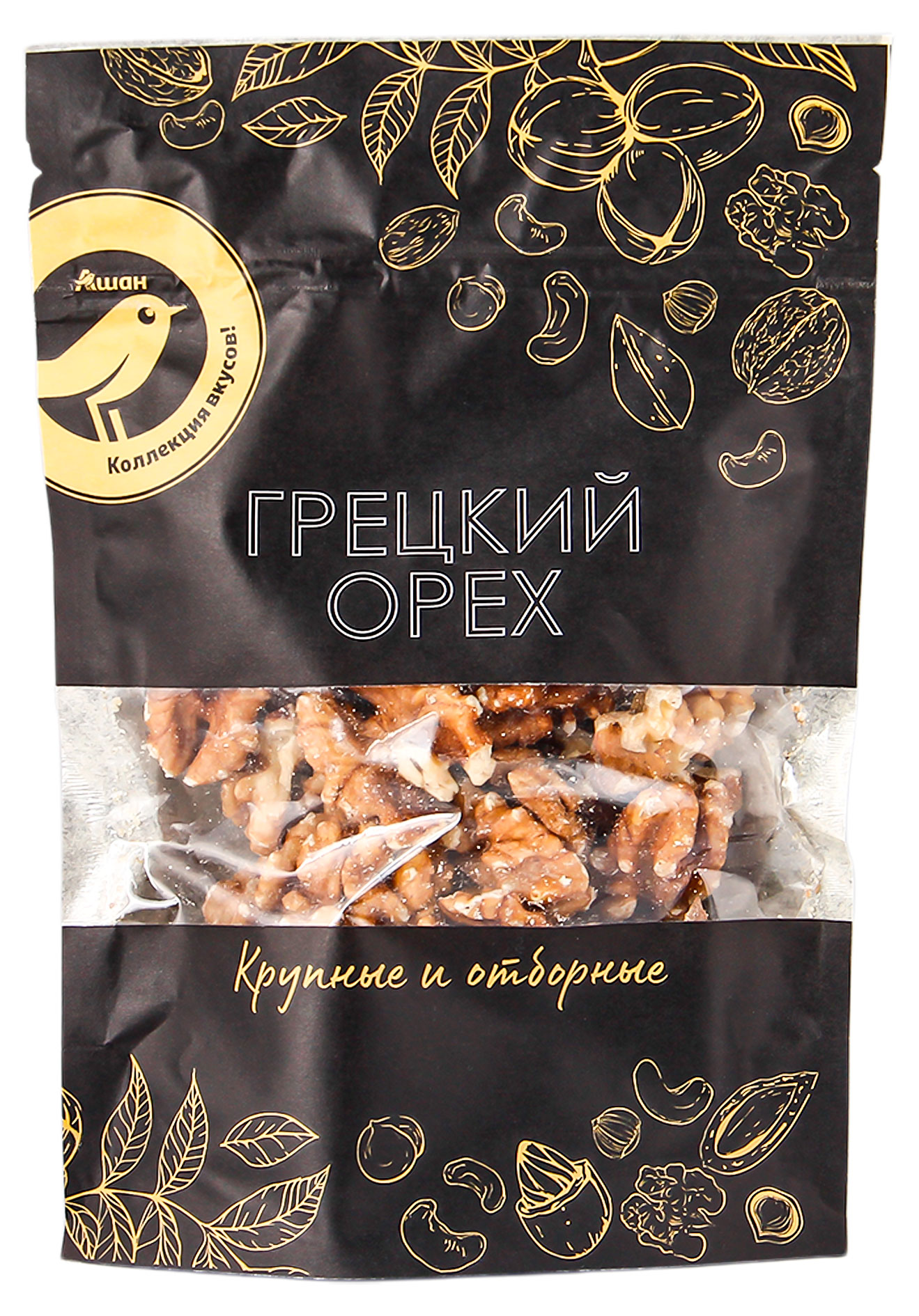 Грецкий орех АШАН Золотая птица, 100 г