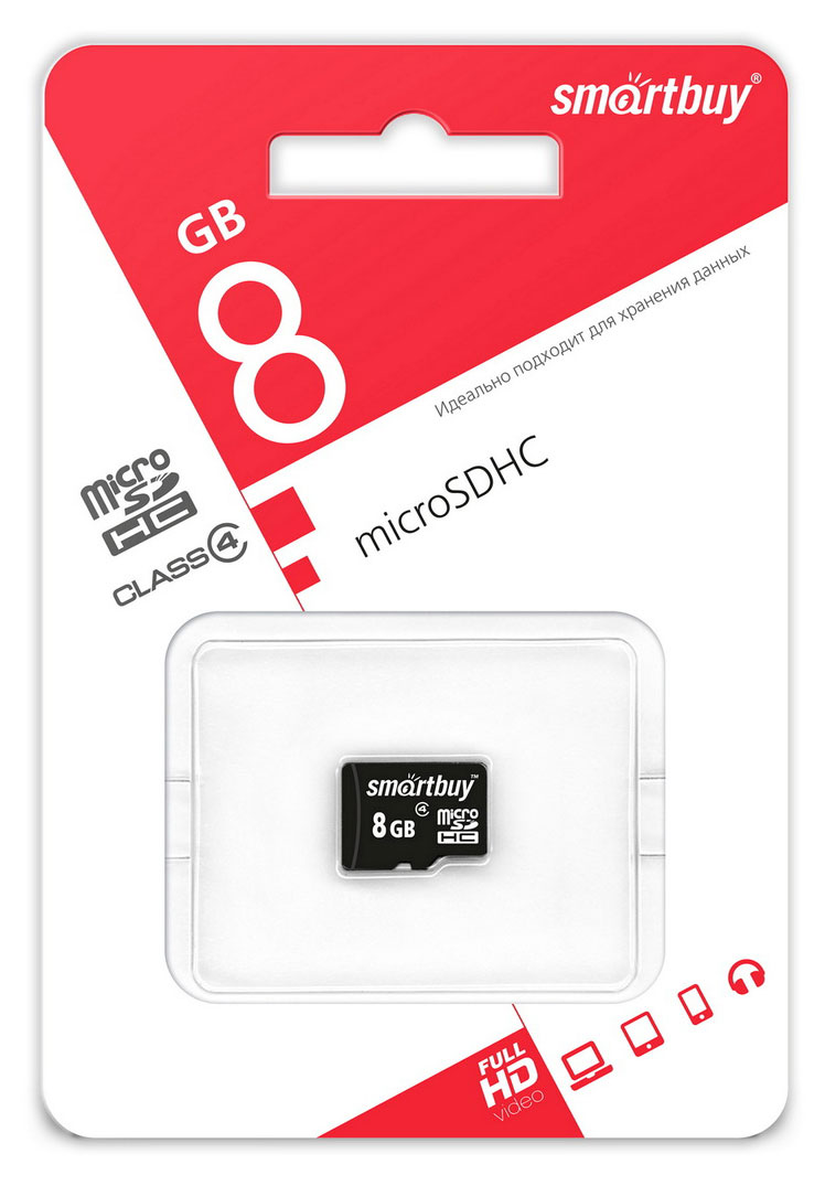 SmartBuy | Карта SmartBuy microSDHC 8ГБ Smart