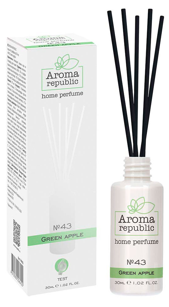 Aroma Republic | Диффузор ароматический Aroma Republic №43 Green apple, 30 мл