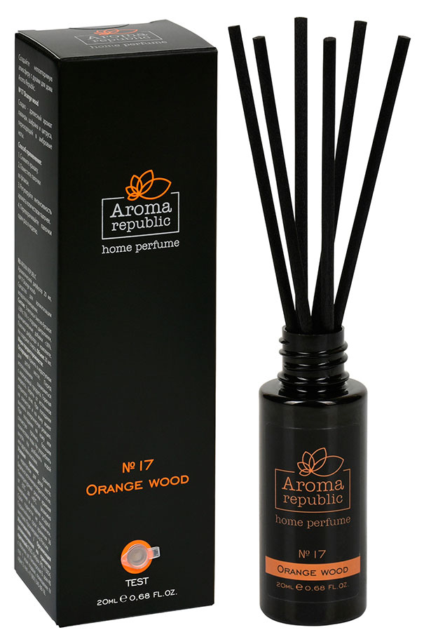 Диффузор ароматический Aroma Republic №17 Orange wood, 20 мл