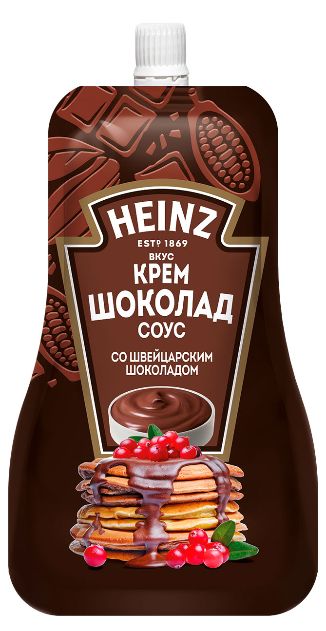 Соус сладкий Heinz шоколадный крем, 200 г