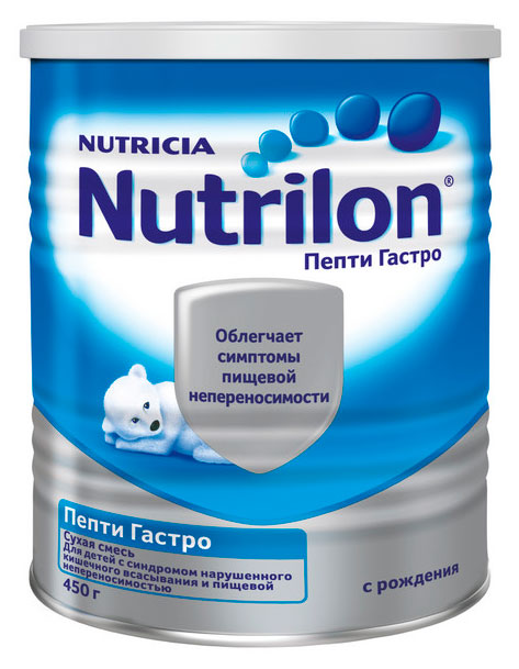 Nutrilon | Смесь сухая молочная Nutrilon Пепти Гастро с рождения БЗМЖ, 450 г