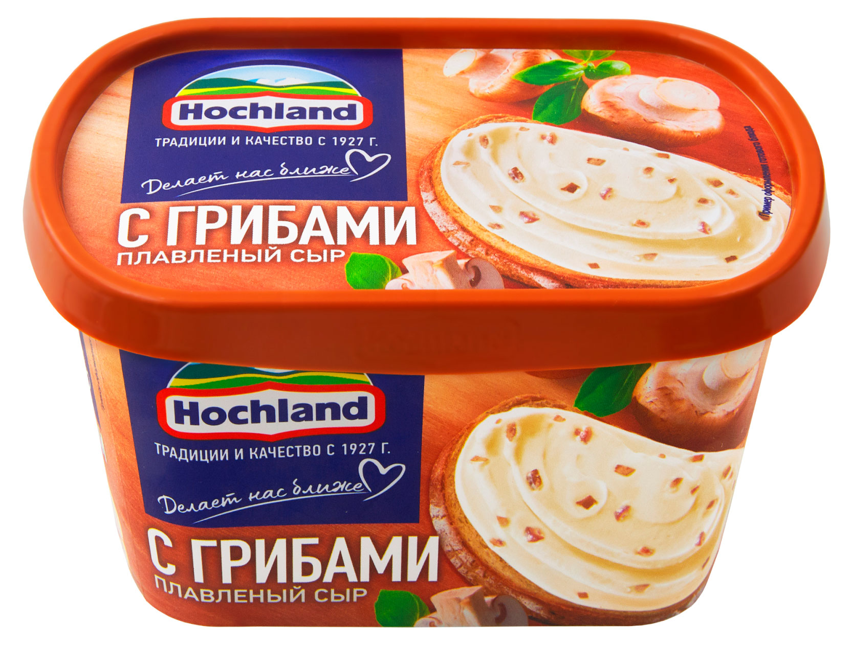 

Сыр плавленый с грибами Hochland 55% БЗМЖ, 400 г