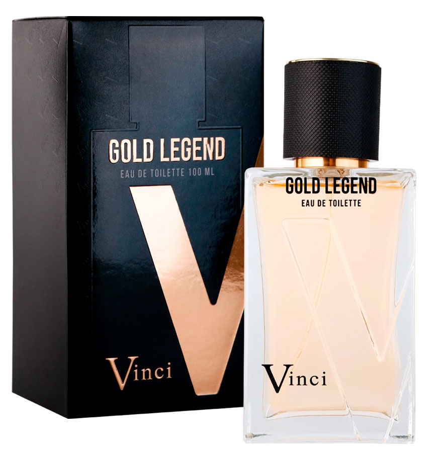 

Туалетная вода для мужчин Vinci gold legend, 100 мл