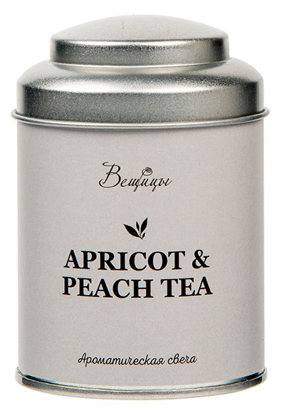 

Свеча ароматизированная Вещицы Apricot & Peach tea, h 9 см