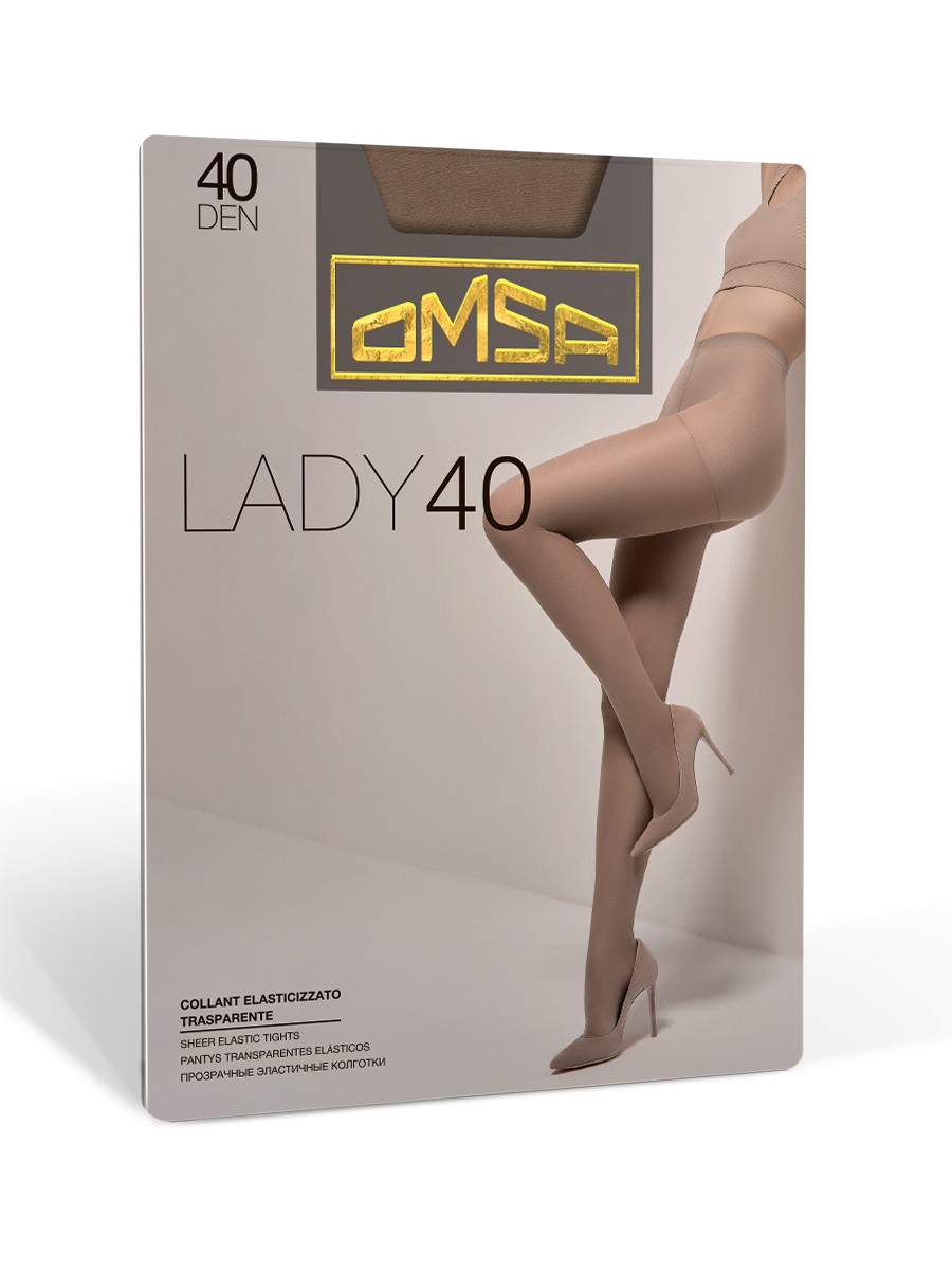 Колготки женские Omsa Lady 40 Daino, размер 2