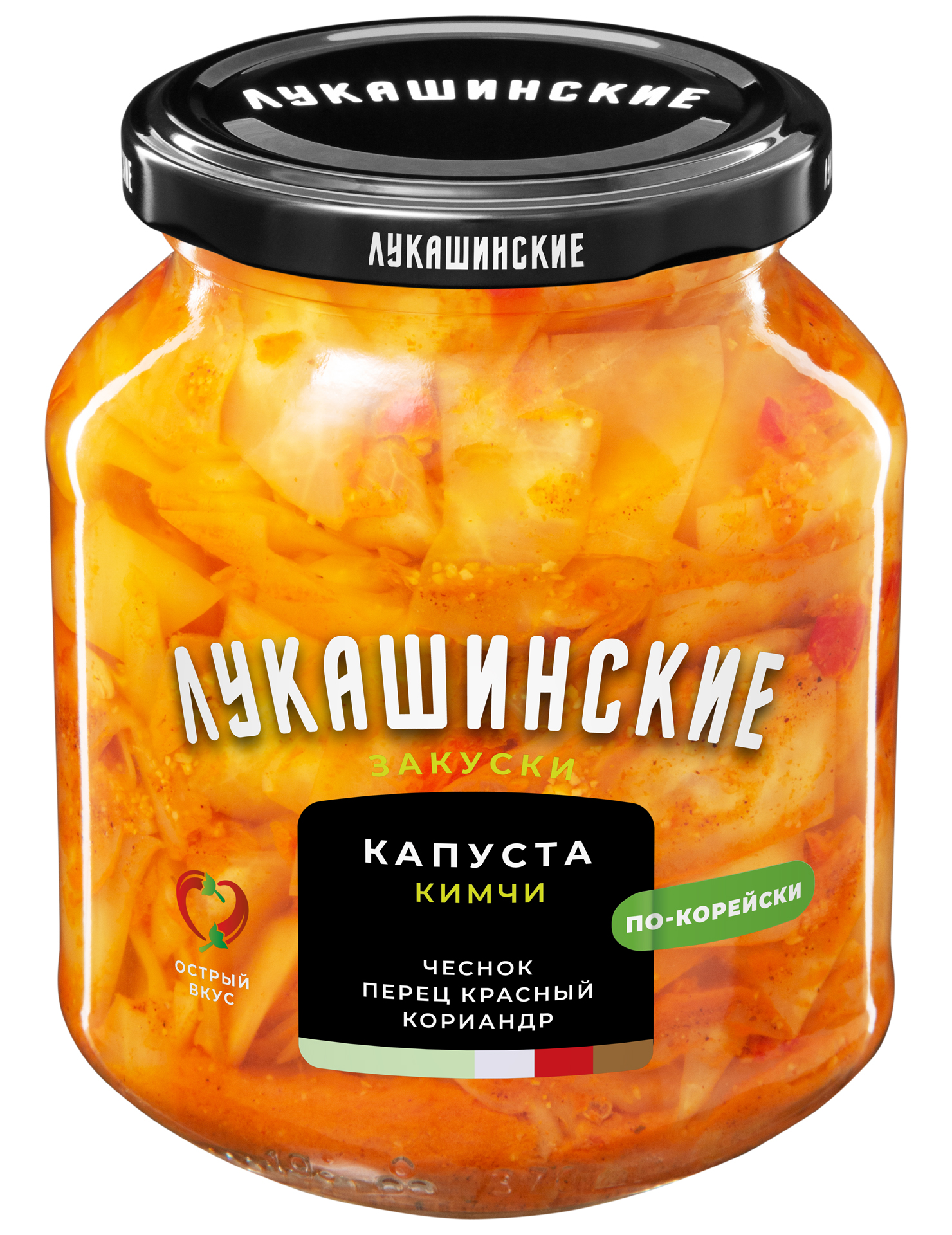 Капуста кимчи «Лукашинские» по-корейски, 340 г