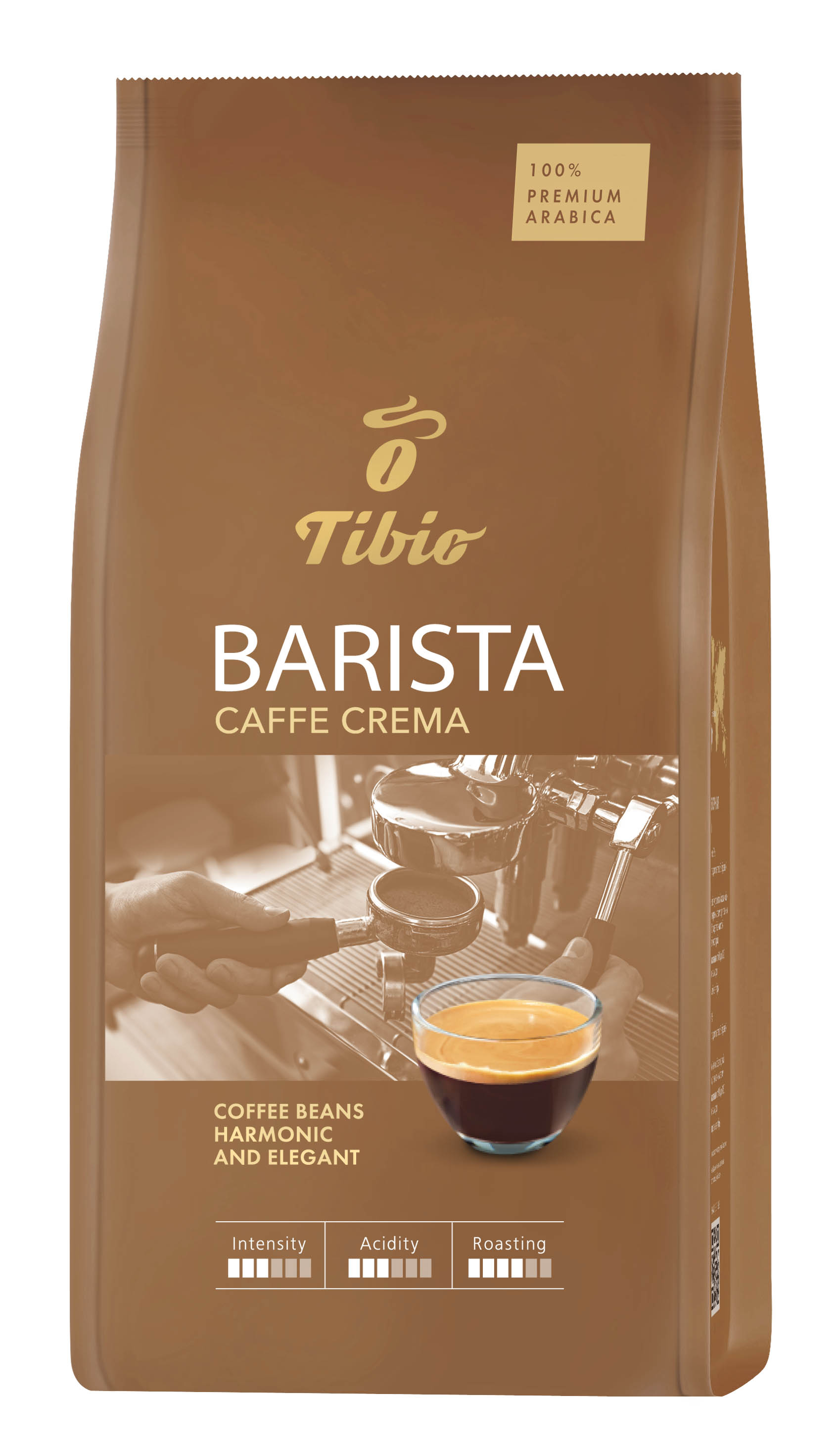 Кофе в зернах Tibio Barista Caffe Crema арабика, 1 кг