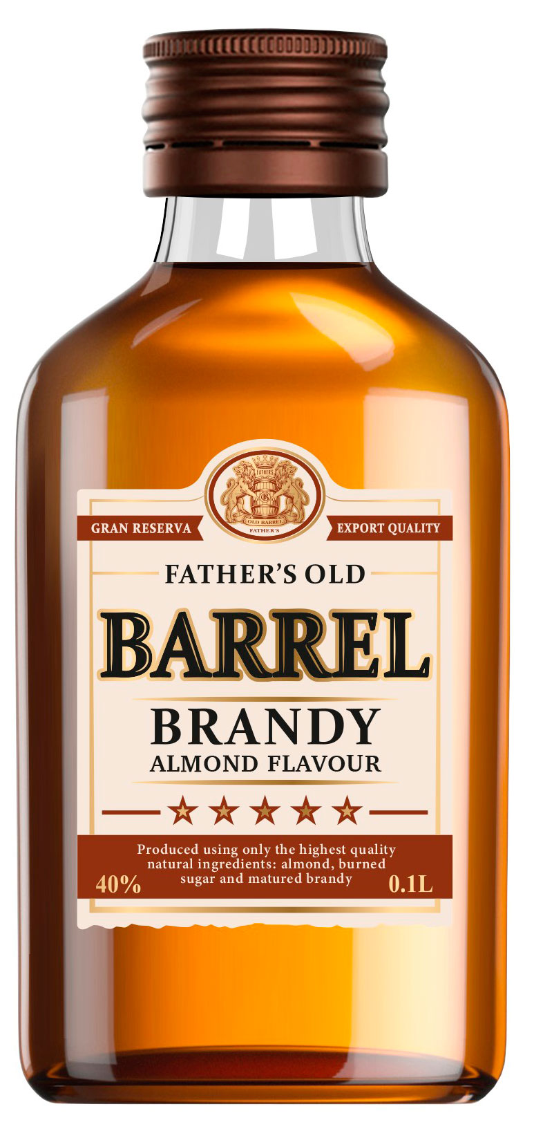 Father's Old Barrel | Бренди Father's Old Barrel Almond Flavour Россия, 0,25 л