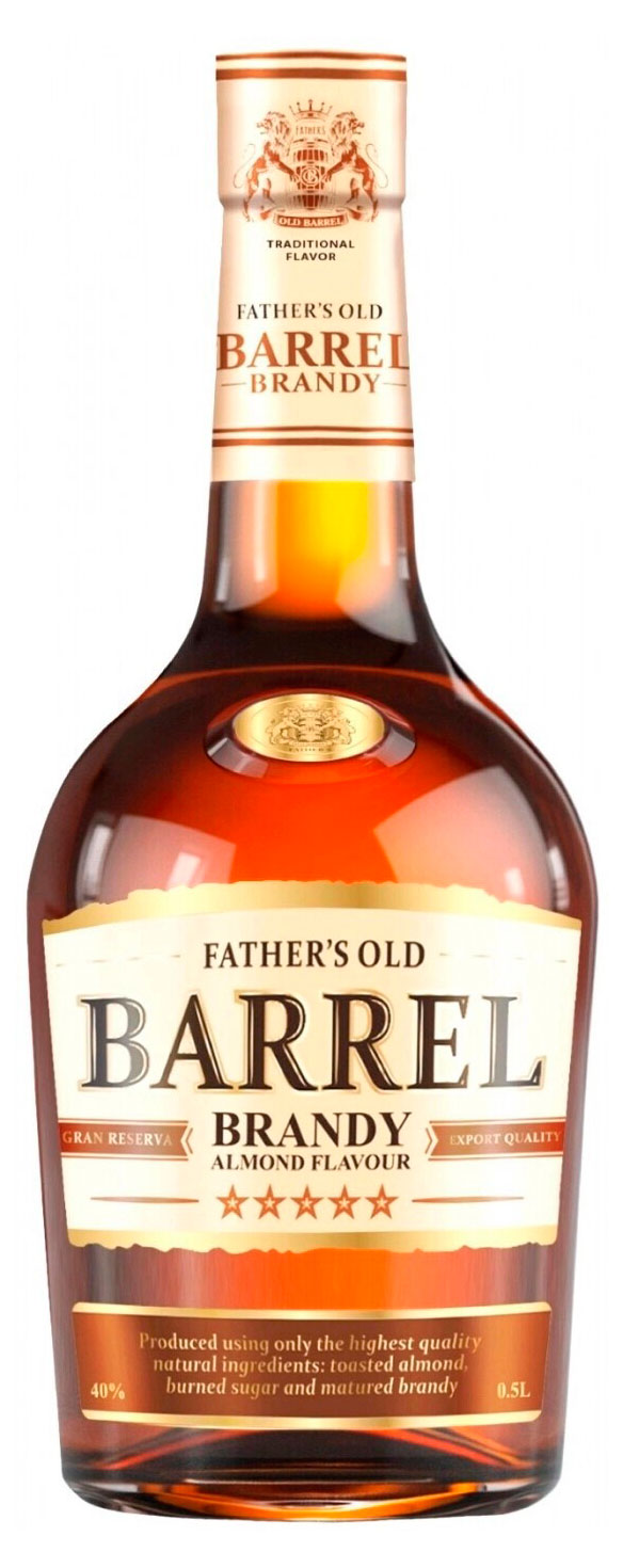 Father's Old Barrel | Бренди Father's Old Barrel Almond Flavour Россия, 0,5 л