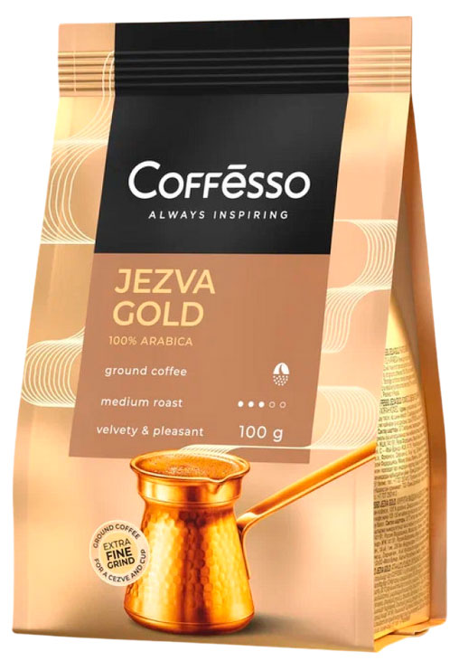 

Кофе молотый Coffesso Jezva Gold, 100 г