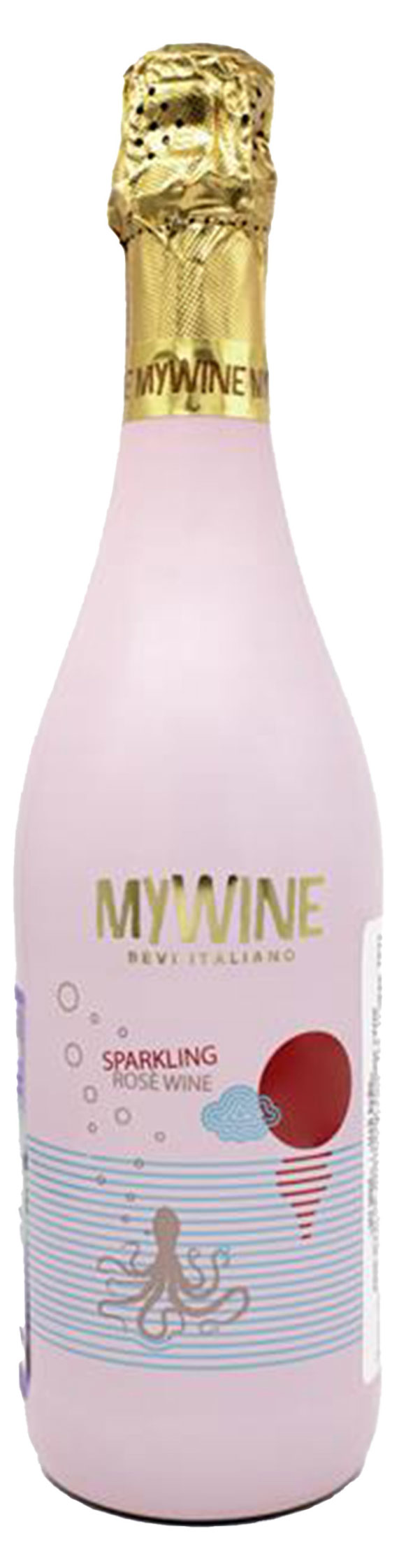 MyWine | Игристое вино MyWine розовое сухое Италия, 0,75 л