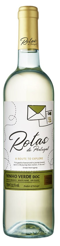 

Вино Rotas da Portugal Vinho Verde белое сухое Португалия, 0,75 л