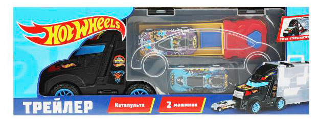 

Трейлер с катапультой Технодрайв Hot Wheels, в ассортименте