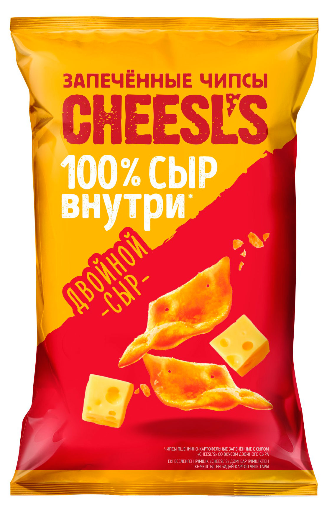 Чипсы картофельные Cheesl's с сыром, 100 г