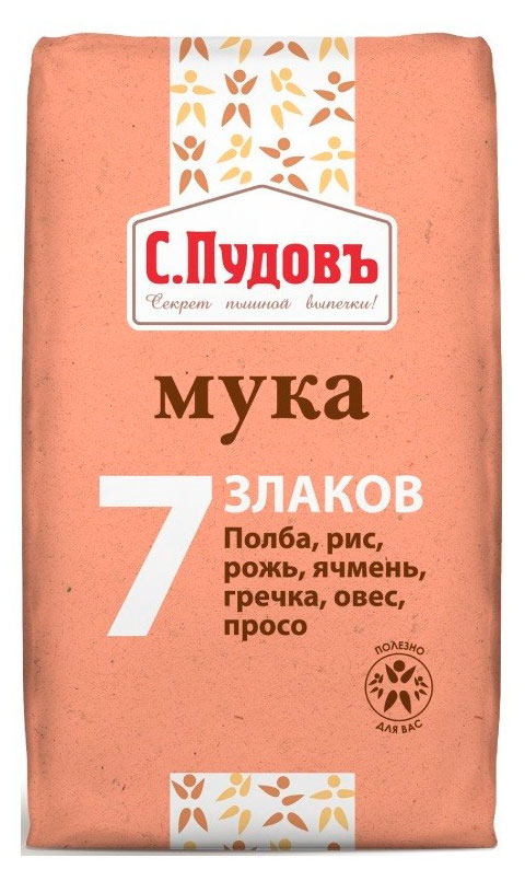 

Мука мульзлаковая С.Пудовъ, 500 г