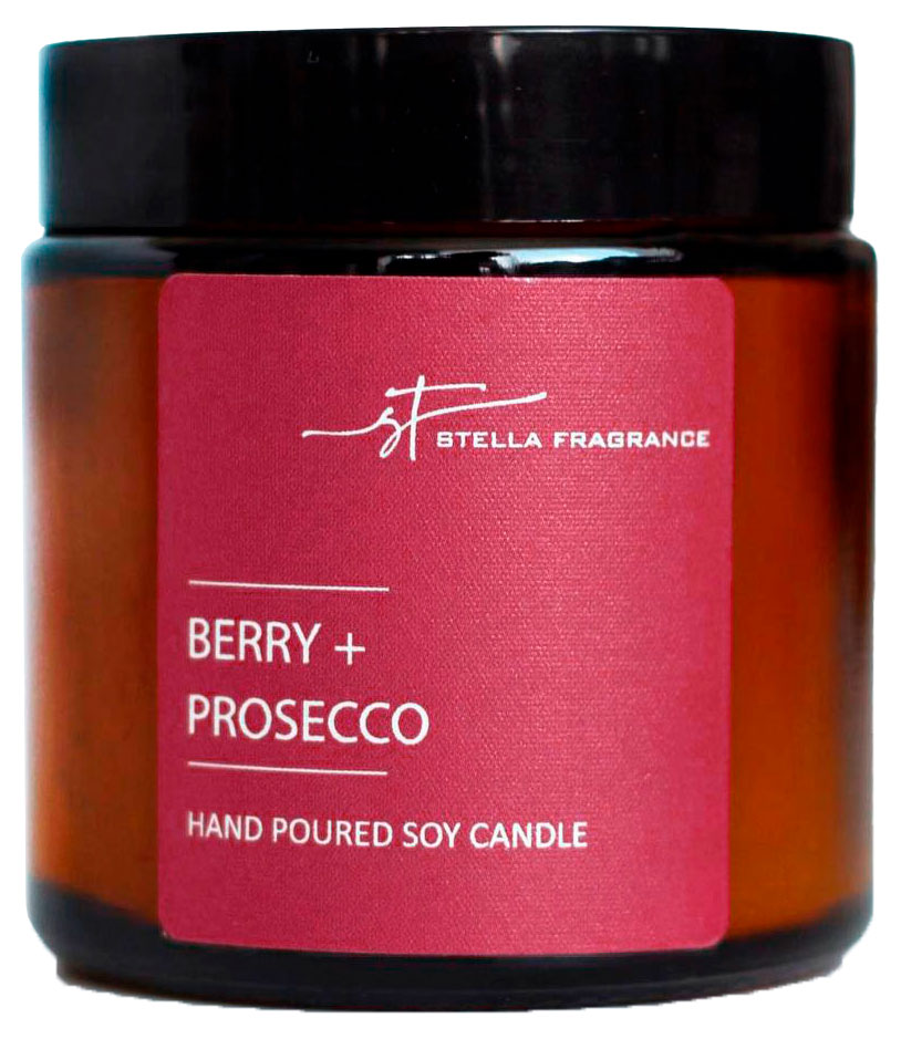 

Свеча ароматическая Stella Fragrance Berry Prosecco, 90 г