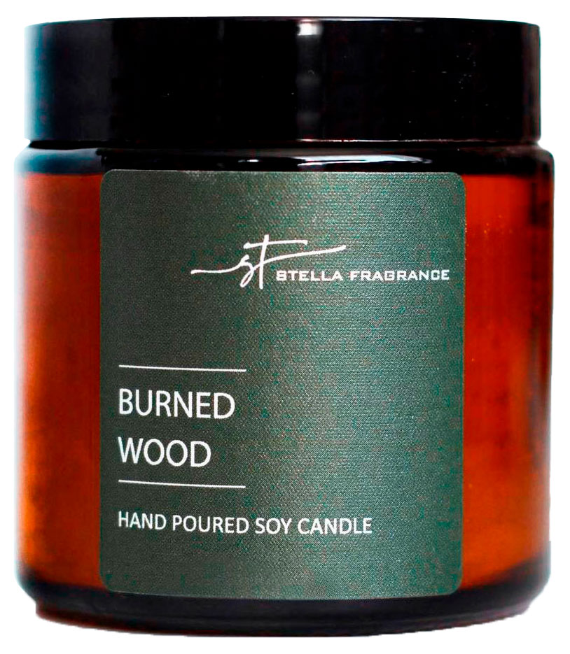 

Свеча ароматическая Stella Fragrance Burned wood, 90 г