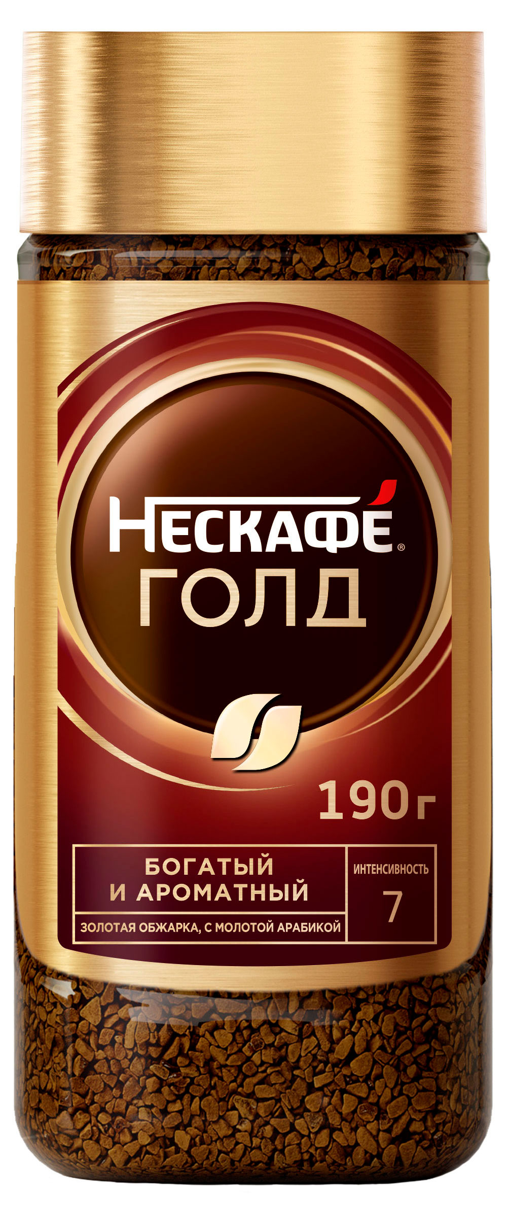 Нескафé | Кофе растворимый «Нескафé» GOLD, 190 г