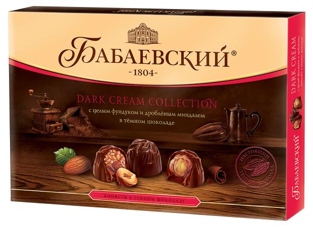 Бабаевский | Набор конфет «Бабаевский» Dark Cream орехи и темный шоколад, 200 г