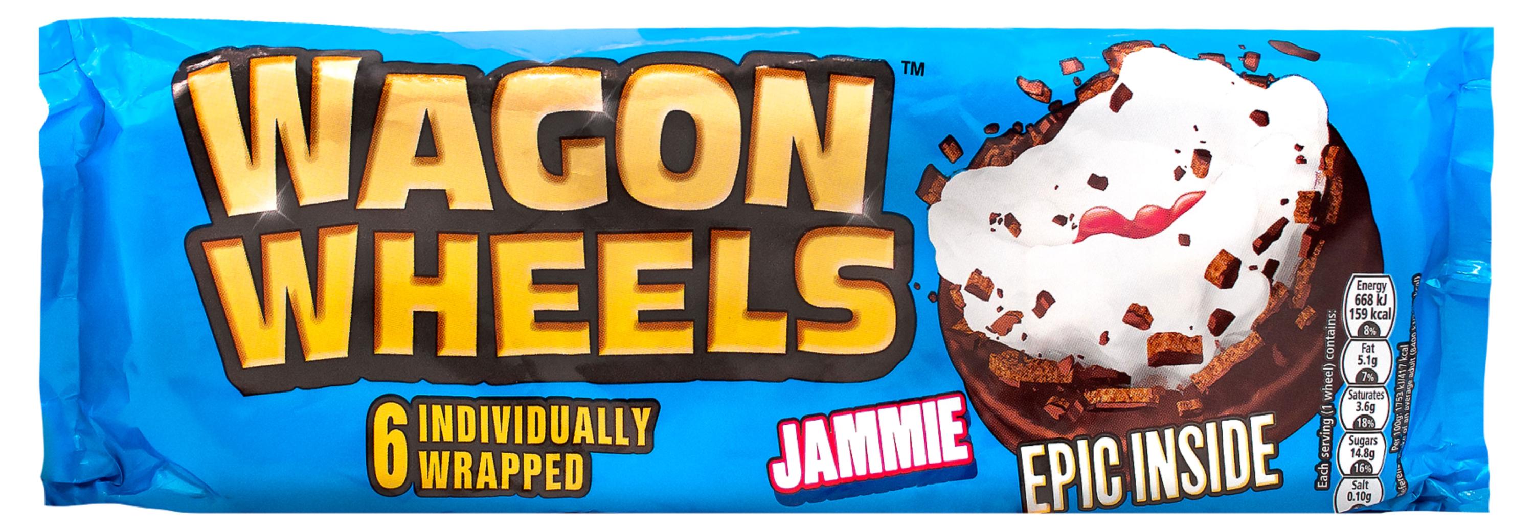 

Печенье WAGON WHEELS с суфле и джемом, 228 г