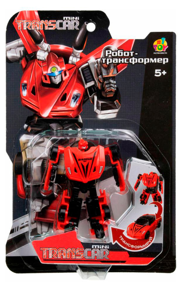 

Робот-трансформер 1TOY Transcar mini 8 см, 1 шт