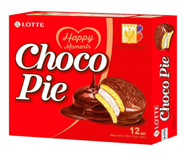 

Печенье Lotte ChocoPie в глазури, 336 г