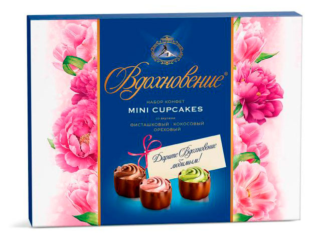 

Конфеты Вдохновение Mini Cupcakes, 165 г