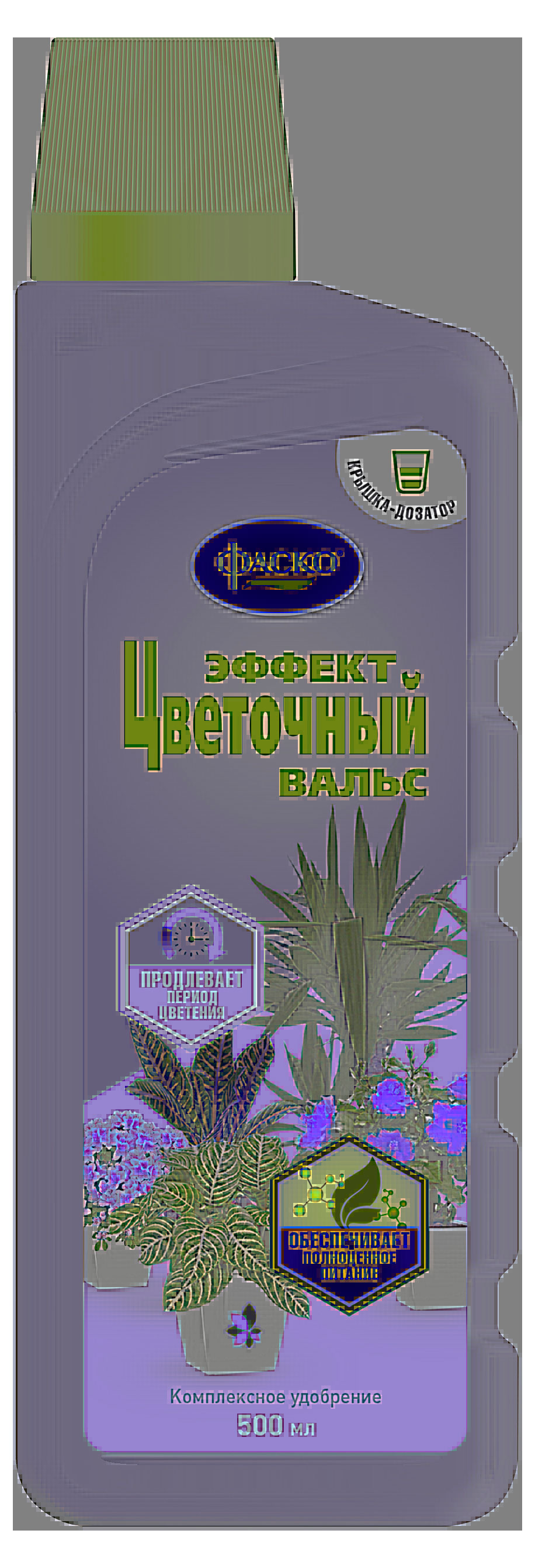 

Удобрение жидкое Фаско Эффект Цветочный вальс минеральное, 500 мл