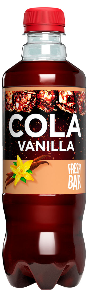 

Напиток газированный Fresh Bar Cola Vanilla, 480 мл