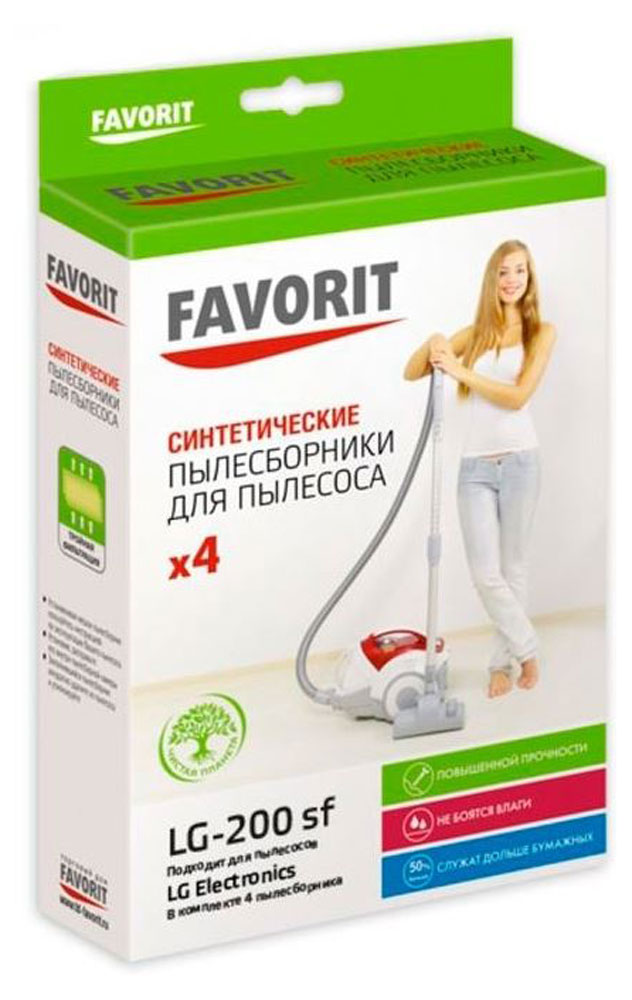 Favorit | Пылесборник Favorit LG-200 SF, 4 шт