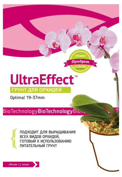 

Грунт для орхидей UltraEffect Optimal, 1,2 л