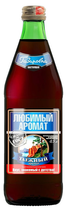 Напиток газированный «Любимый аромат» Таежный безалкогольный, 450 мл