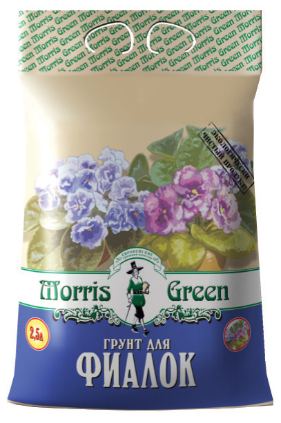 Грунт для фиалок Morris Green, 2,5 л