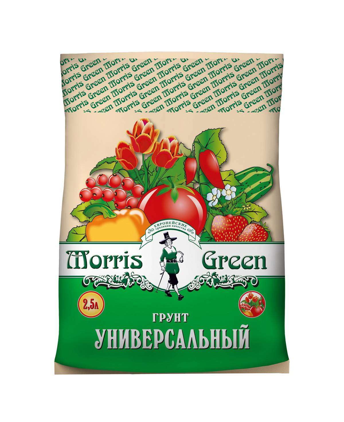 Грунт Morris Green Универсальный, 2,5 л