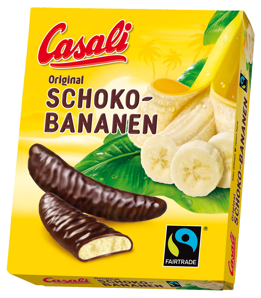 Суфле в шоколаде Casali Schoko-Bananen банановое, 150 г