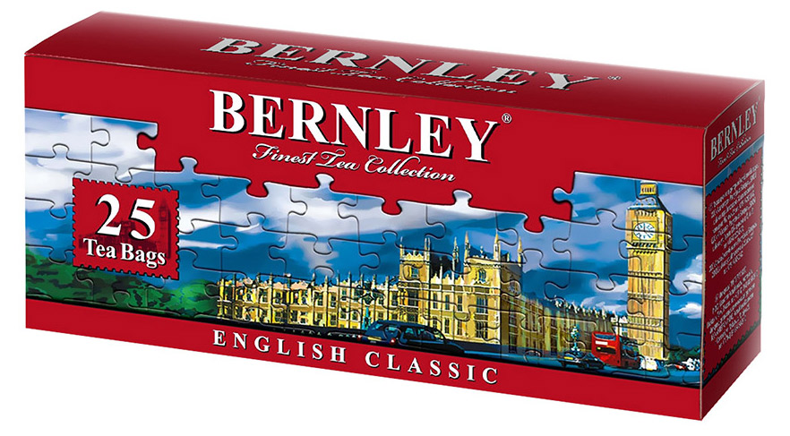 BERNLEY | Чай черный BERNLEY ENGLISH CLASSIC, 25х2 г