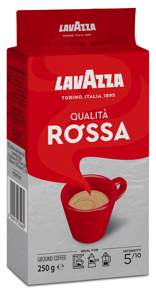 Lavazza | Кофе молотый Lavazza Qalita Rossa, 250 г