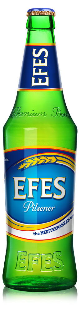 Efes | Пиво Efes Pilsner светлое фильтрованное 5%, 450 мл