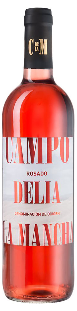 Вино Campo Delia La Mancha Rosado розовое сухое Испания, 0,75 л