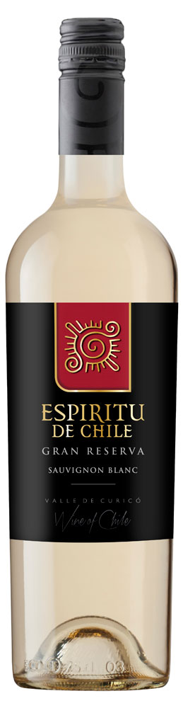 Вино Espiritu de Chile GRAN RESERVA SAUVIGNON BLANC белое сухое Чили, 0,75 л