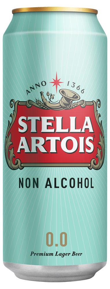 Stella Artois | Пиво безалкогольное Stella Artois фильтрованное 0,5%, 450 мл