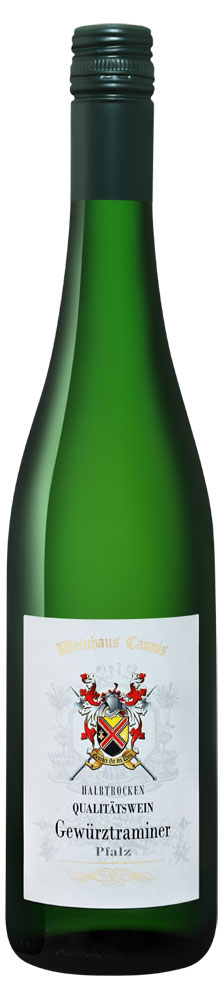 Вино Weinahus Cannis Gewurztraminer белое полусухое Германия, 0,75 л